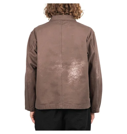 Stüssy Spotted Bleach Chore Jacket (Braun)