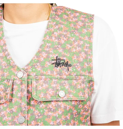 Stüssy WMNS Sycamore Canvas Vest (Multi)
