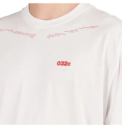 032c Dead Poets Longsleeve Tee (Weiß)