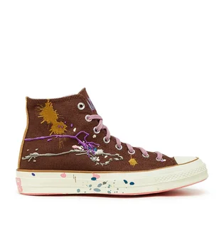 Converse x Bandulu Chuck 70 High (Braun / Weiß / Pink)