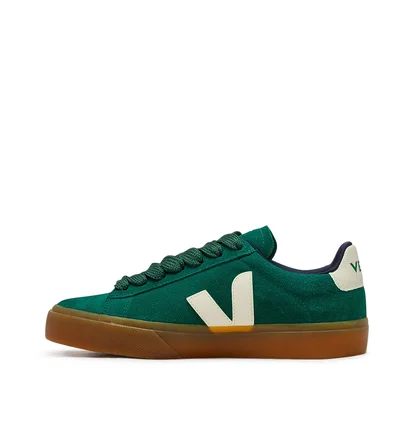 Veja WMNS Campo Suede (Grün / Beige)