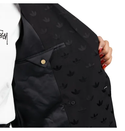 adidas Jaquard Blazer (Schwarz)