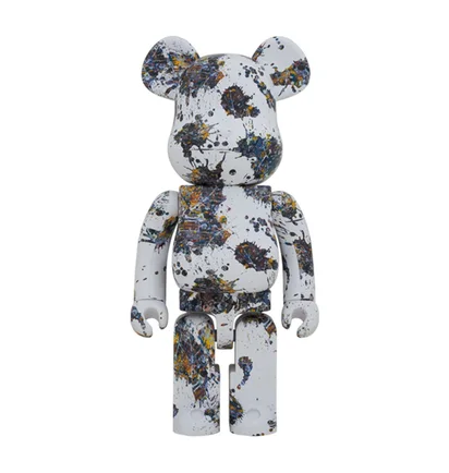 Medicom 1000% Jackson Pollock Studio Splash Be@rbrick Toy