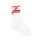 Nike Essential Crew Socks 3 Pack (Weiß / Rot)