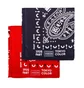 Porter by Yoshida Original Bandana (Rot / Marineblau)