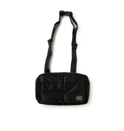 Porter by Yoshida Tanker Waist Bag (Schwarz)