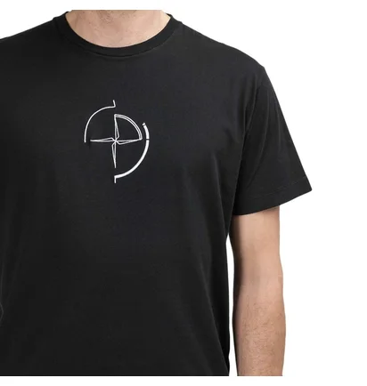 Stone Island 'Data Scan' T-Shirt (Schwarz)