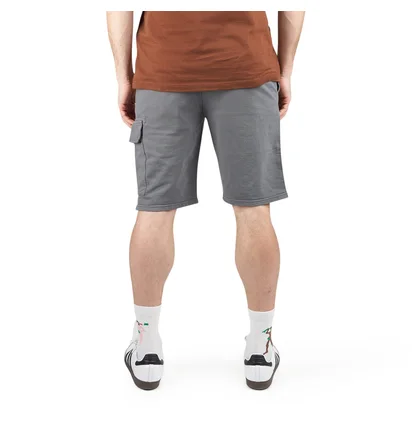 C.P. Company Light Fleece Cargo Lens Shorts (Grau)