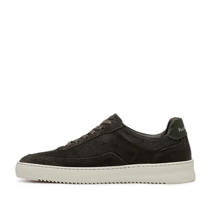 Filling Pieces Mondo Suede (Dunkelgrün / Weiß)