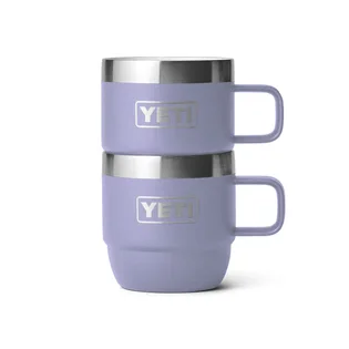Yeti Rambler 6oz (177ml) Stackable Mugs (Flieder / Silber)