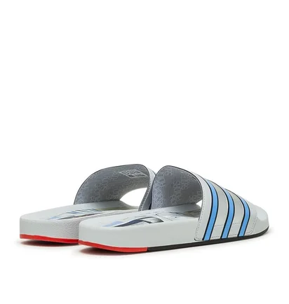 adidas Adilette Premium 'Micropacer' (Grau / Blau)
