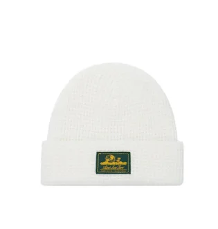 Aimé Leon Dore Waffle Knit Beanie (Weiß)