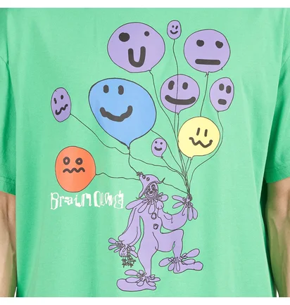 Brain Dead Balloon Man T-Shirt (Grün)