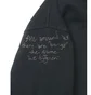 Brain Dead Tonal Type Print Hoodie (Schwarz)