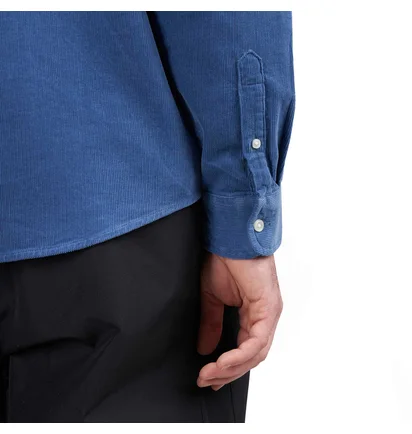 Carhartt WIP L/S Madison Fine Cord Shirt (Hellblau)