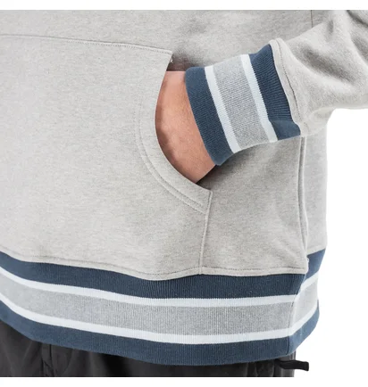 Karhu Contrast Raglan Hoodie (Grau / Blau)