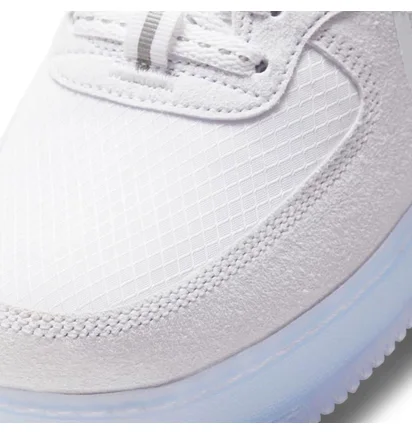 Nike Air Force 1 React QS 'White Ice' (Weiß / Grau / Blau)