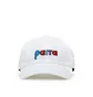 Parra Birdface Font 6-Panel Hat (Weiß)
