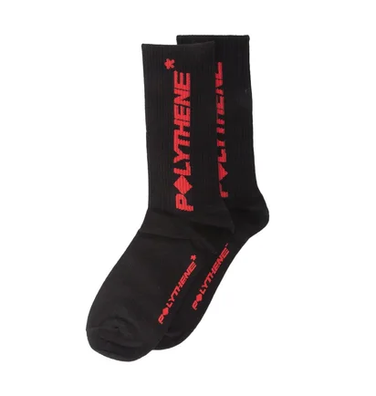 Polythene* Optics Logo Socks (Schwarz)