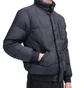 Stone Island Garment Dyed Nylon Down Jacket (Navy)
