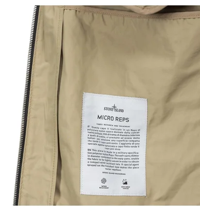 Stone Island Micro Reps Jacket (Dunkel Beige)