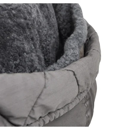 Stone Island Strech Wool Nylon-TC Down Jacket 'Ghost Piece' (Grau)