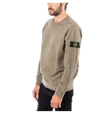 Stone Island Sweat Shirt (Olive)