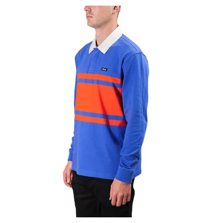 Stüssy Stanley L/S Rugby (Blau)