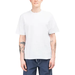 Stüssy Stock Logo Crew T-Shirt (Weiß)