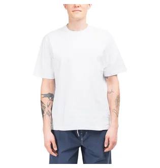 Stüssy Stock Logo Crew T-Shirt (Weiß)