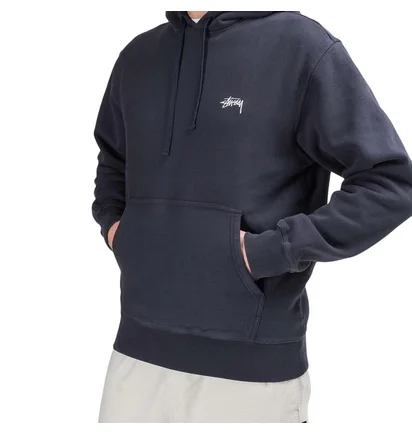 Stüssy Stock Logo Hoodie (Navy)