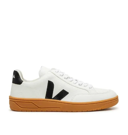 Veja V-12 Chromefree (Weiß / Schwarz / Gum)