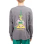 Brain Dead Ants Longsleeve (Grau / Lila)
