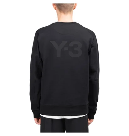 adidas Y-3 Classic Back Logo Crewneck (Schwarz)