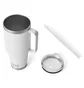 Yeti Rambler 42oz (1242ml) Straw Mug (Weiß)