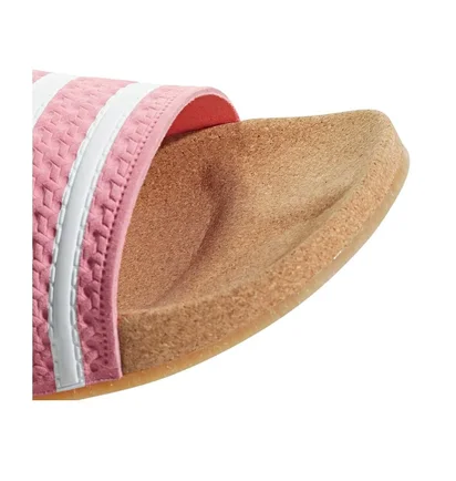 adidas Adilette Cork W ( Rosa / Weiß / Gummi)