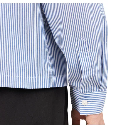 Brain Dead Gastromaniac Button Up Shirt (Blau)