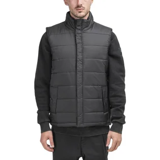 Chrystie NYC OG Logo Puffer Vest (Schwarz)
