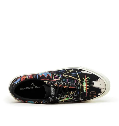 Converse x Basquiat Skid Grip OX (Schwarz / Multi)