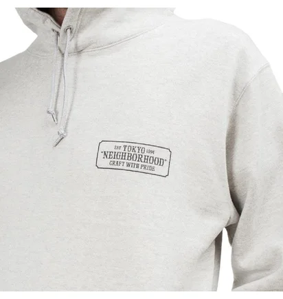 Neighborhood Classic Hooded Sweatshirt (Grau)