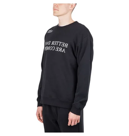 Neighborhood Home / C-Set UP Crew Sweat and Pant (Schwarz)
