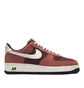 Nike Air Force 1 Premium (Rot / Beige)