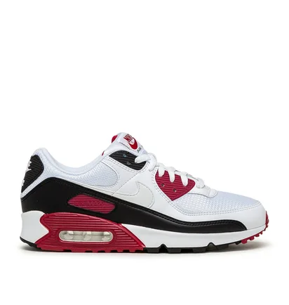 Nike Air Max 90 (Weiß / Schwarz / Bordeaux)