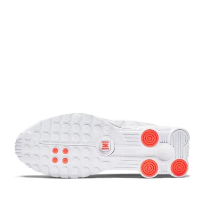 Nike Shox R4 (Weiß / Silber)