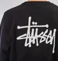 Stüssy Basic Stüssy Crew (Schwarz)