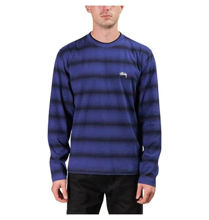 Stüssy Ombre LS Crew (Blau)
