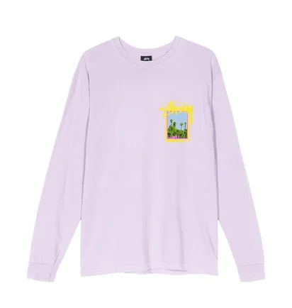 Stüssy Palm Desert Longsleeve (Lila)