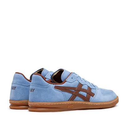 Asics x HAY Design Skyhand OG (Blau / Braun)