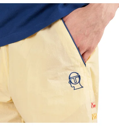Brain Dead x Sergio Tacchini Shorts (Pastellgelb)