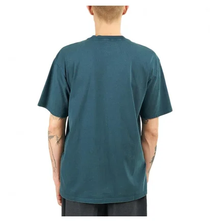 Carhartt WIP S/S Mosby Script T-Shirt (Dunkelgrün)